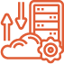 Cloud migration icon
